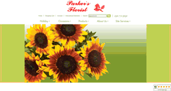 Desktop Screenshot of parkersflorist.com